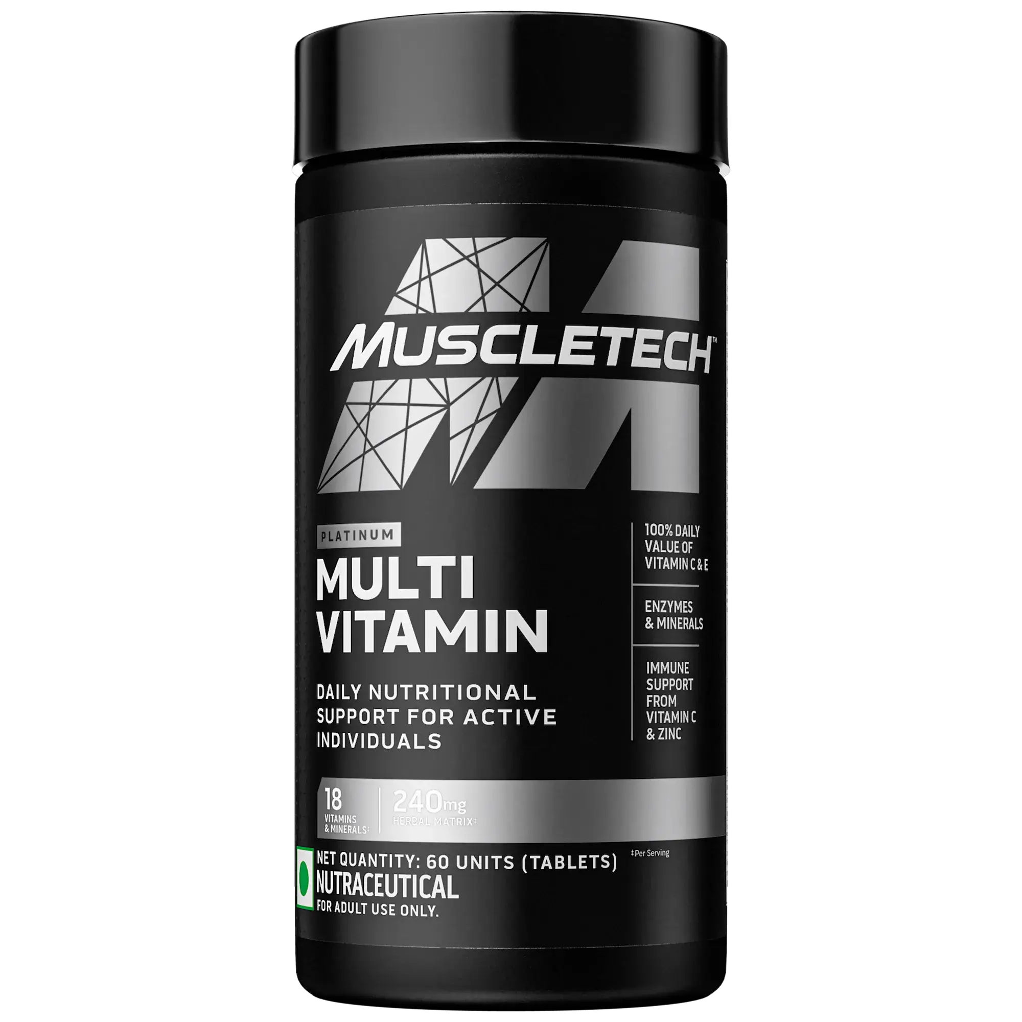 Muscletech Platinum Multivitamin 60 Tablet 