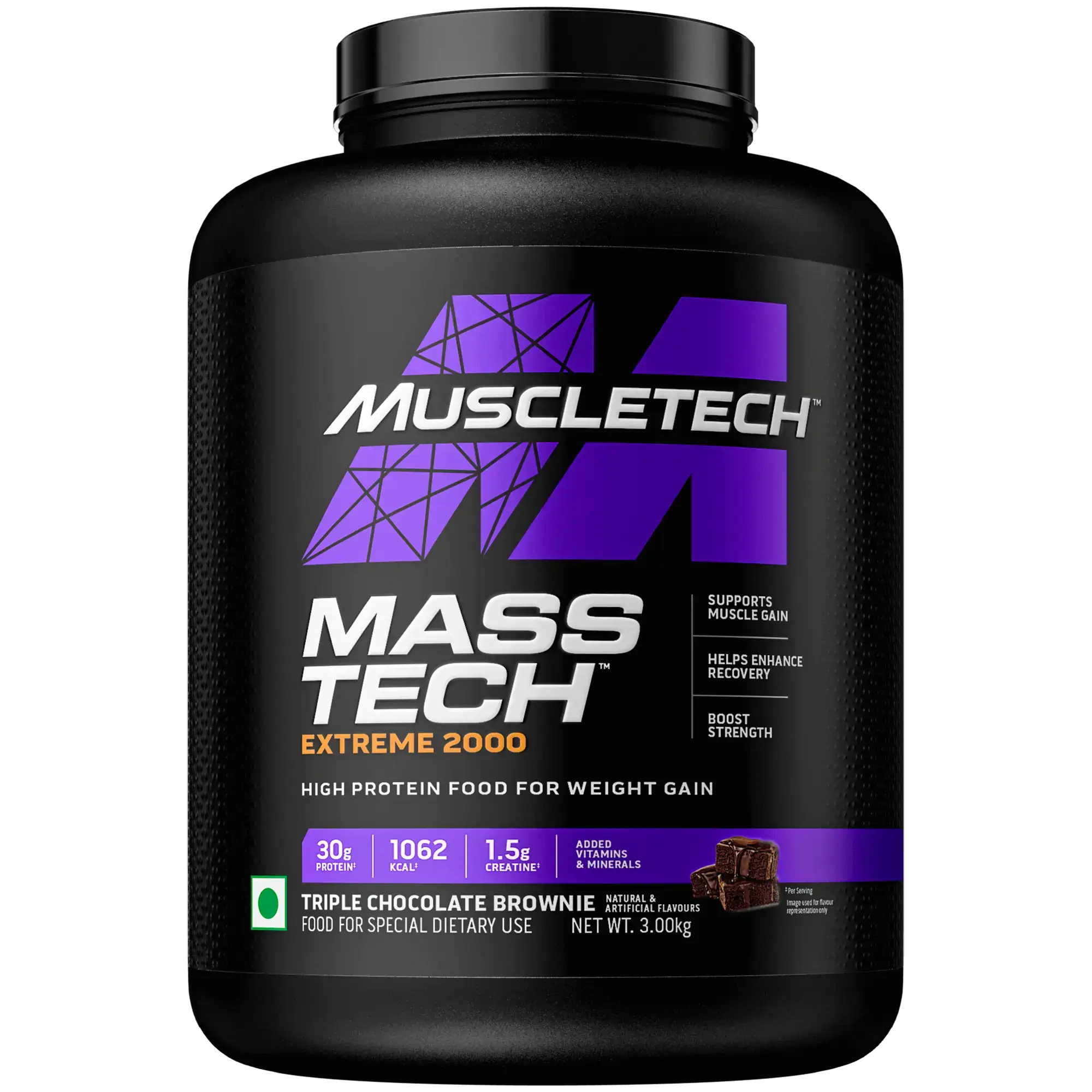 Muscletech Mass-Tech Extreme 2000 3kg |Mass Gainer