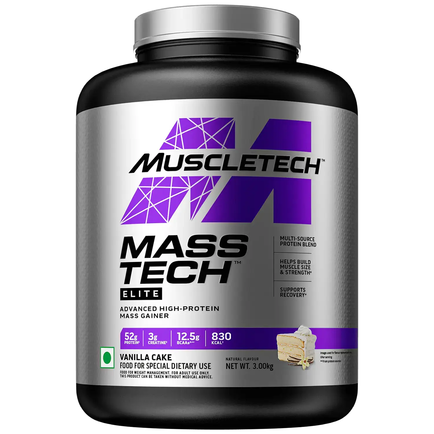 Muscletech Mass-Tech Elite  3kg |Muscle Gainer