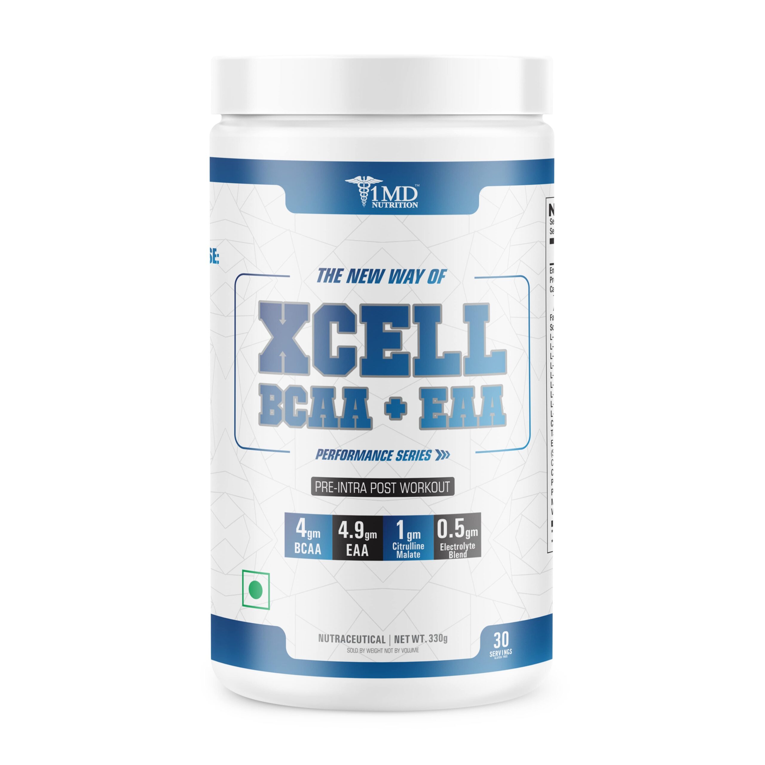 1MD X-Cell BCAA+EAA 30Ser |Bcaa | Eaa | Intra Workout