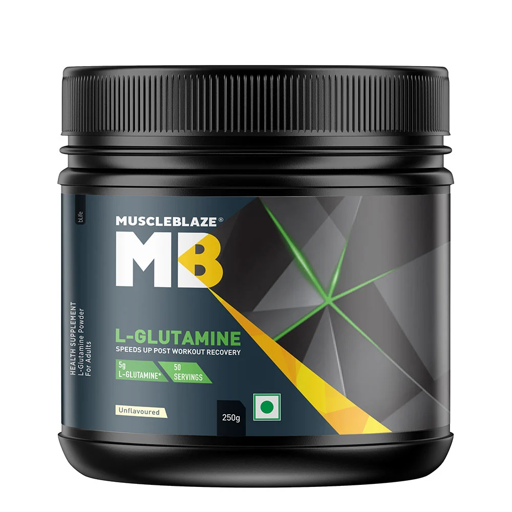 MuscleBlaze Glutamine 250gm 