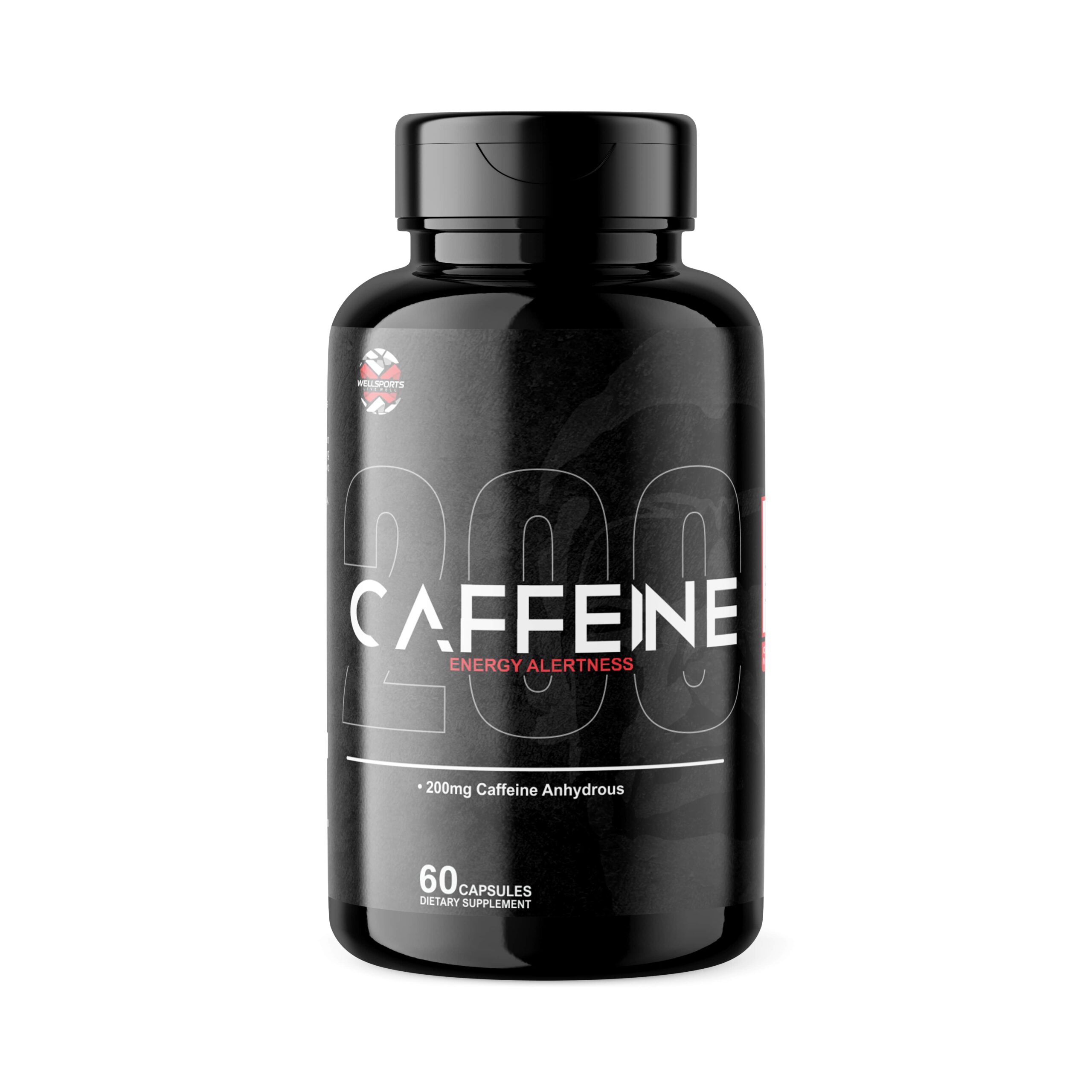 Wellsports Caffeine 200mg 60cap 