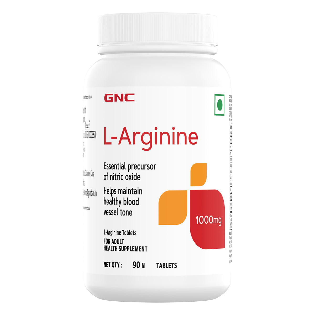 Gnc L-Arginine 1000Mg 90Tab 