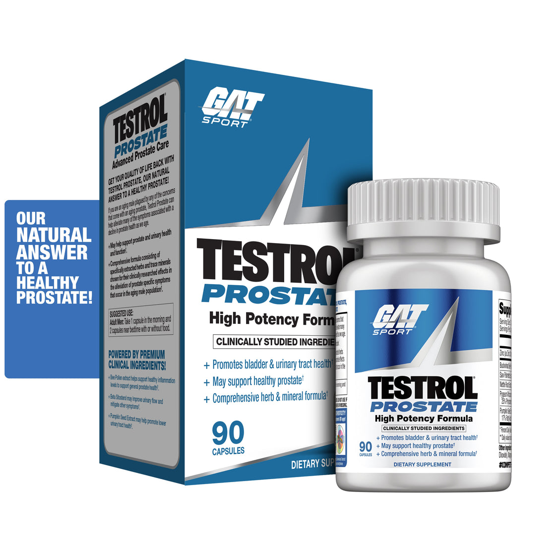 Gat Testrol Prostate 90Cap |Testosterone Booster