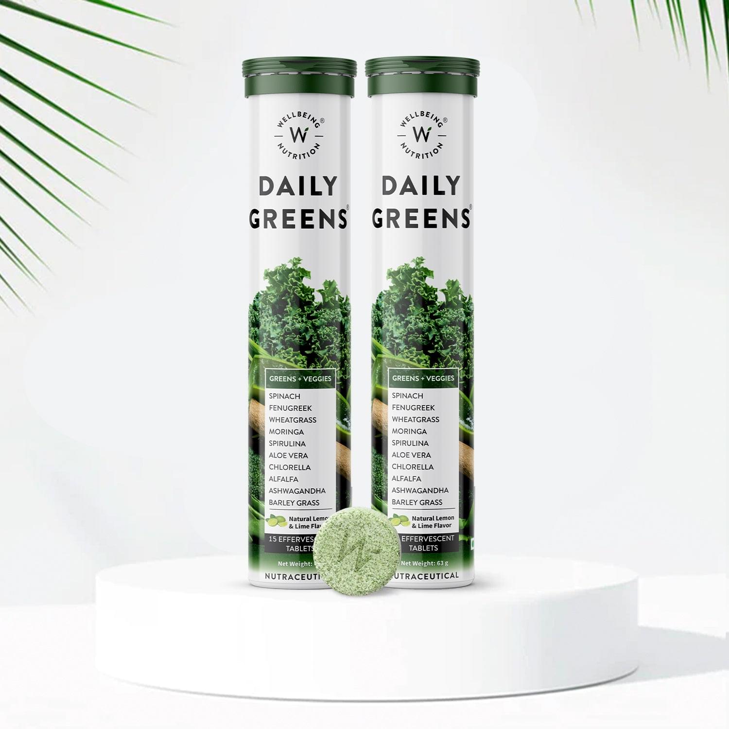 Wellbring Daily Greens 15Tab 