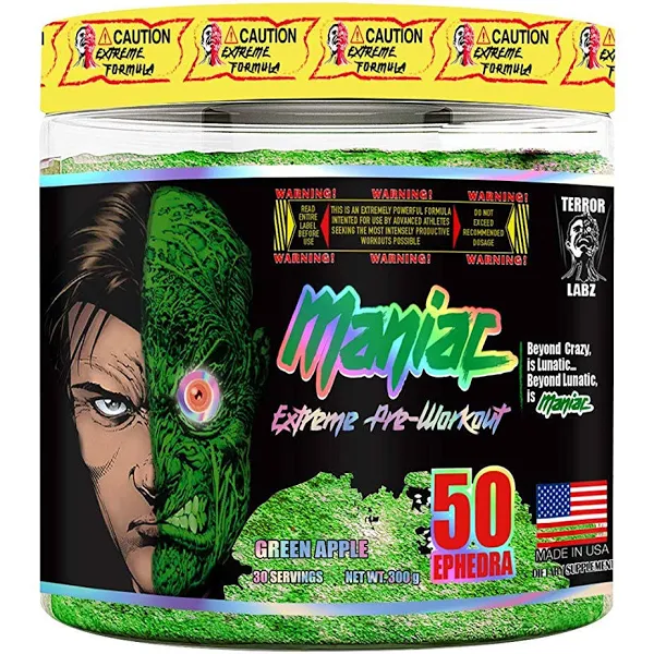 Terror Maniac Pre 50ser |Preworkout