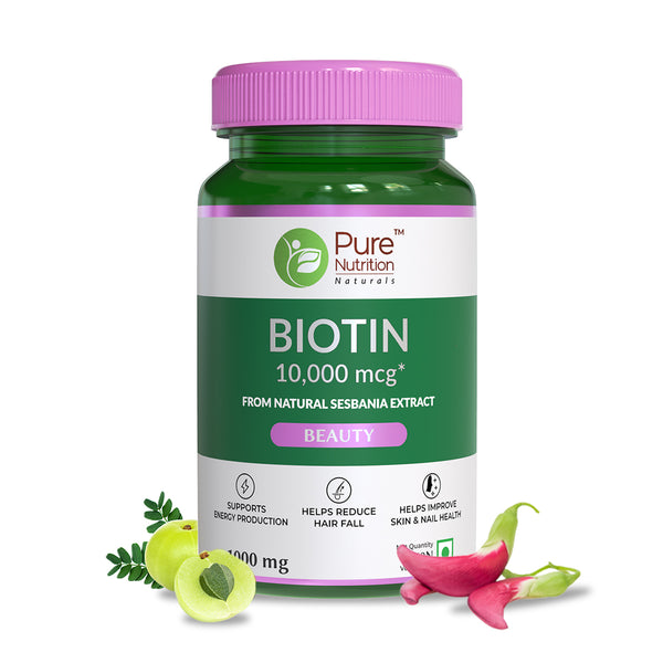 Pure Nutrition Biotin 10,000mcg 60cap