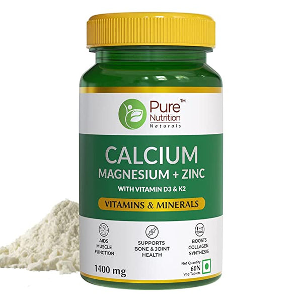 Pure Nutrition Calcium 60 Veg Tabs