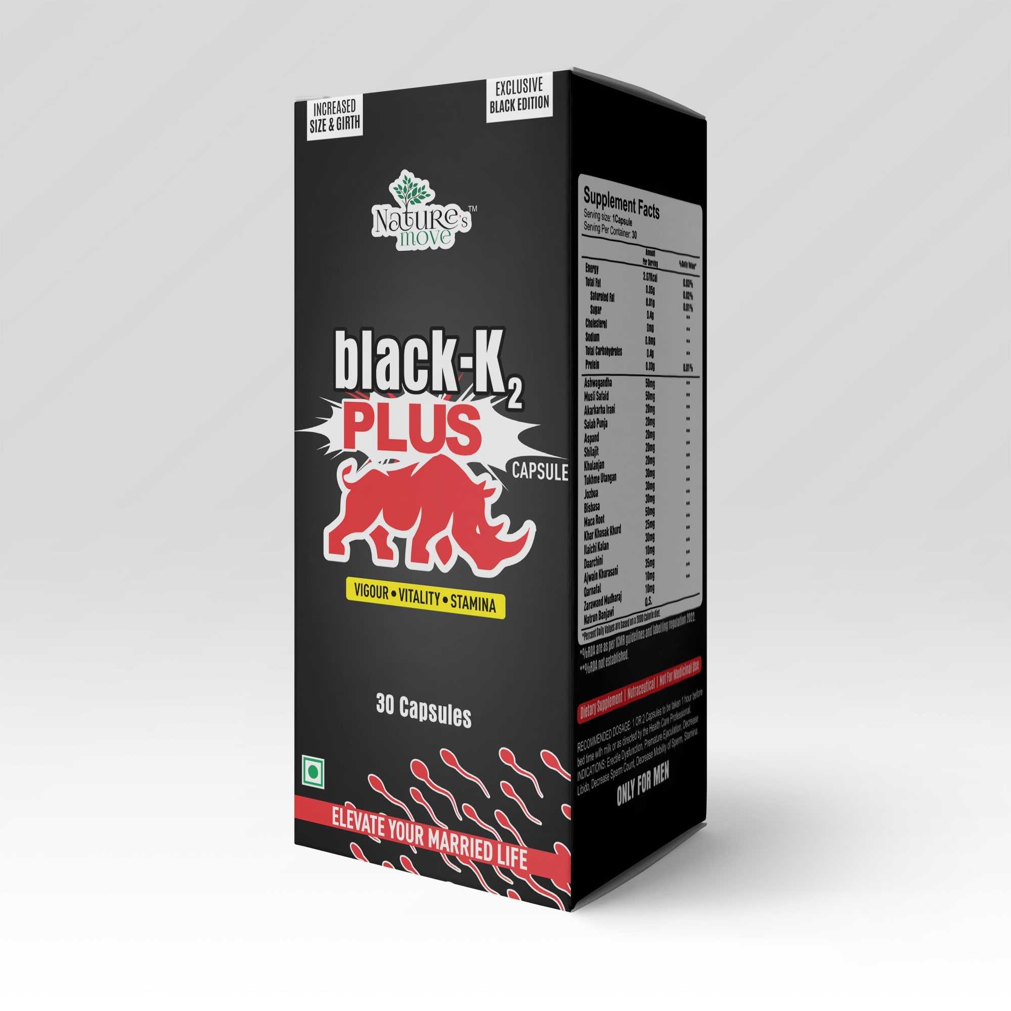 Natures Move Black-K2 Plus Capsule