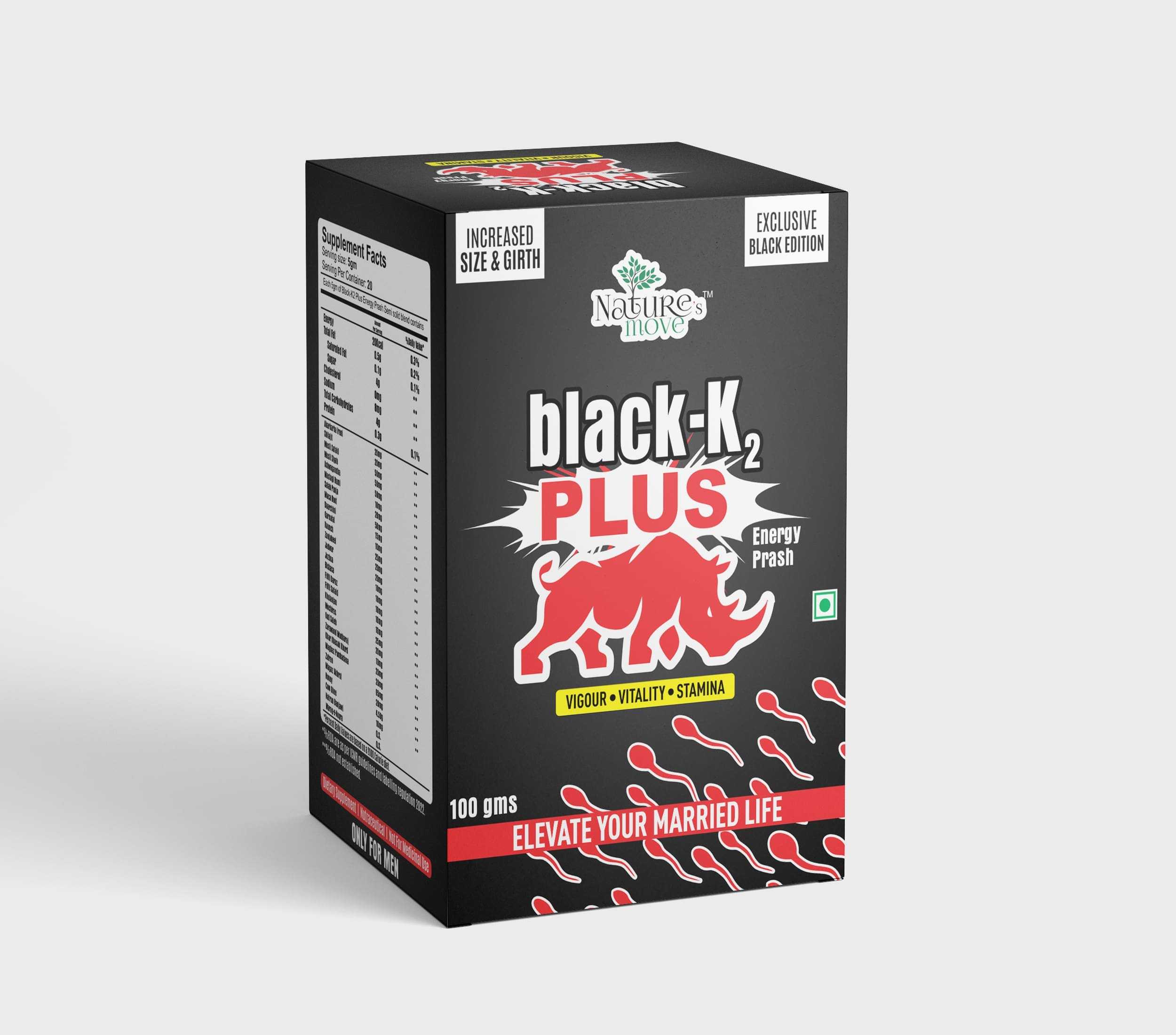 Natures Move Black-K2 Plus Energy Prash