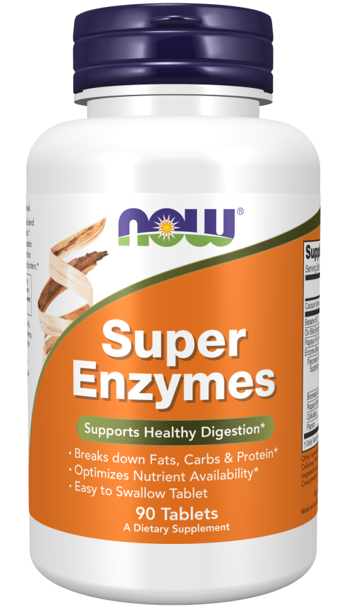 NOW FOODS SUPER ENZYMES 90 TABs (2960)
