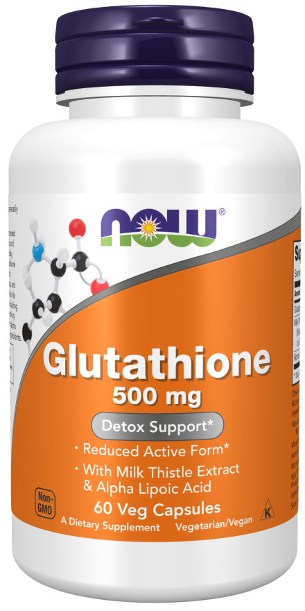 NOW GLUTATHIONE 500mg 60 VCAPS-104