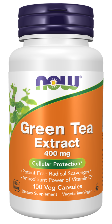 NOW GREEN TEA EXTRACT 400 mg 100 VCAPS -4705