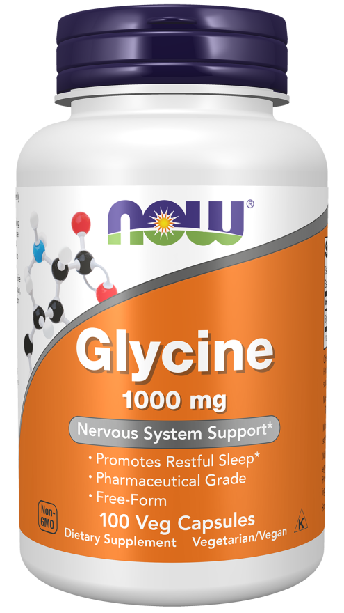 NOW GLYCINE 1000mg 100 VCAPS -107