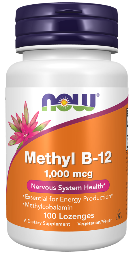 NOW METHYL B-12 1000mcg  100 LOZ -495