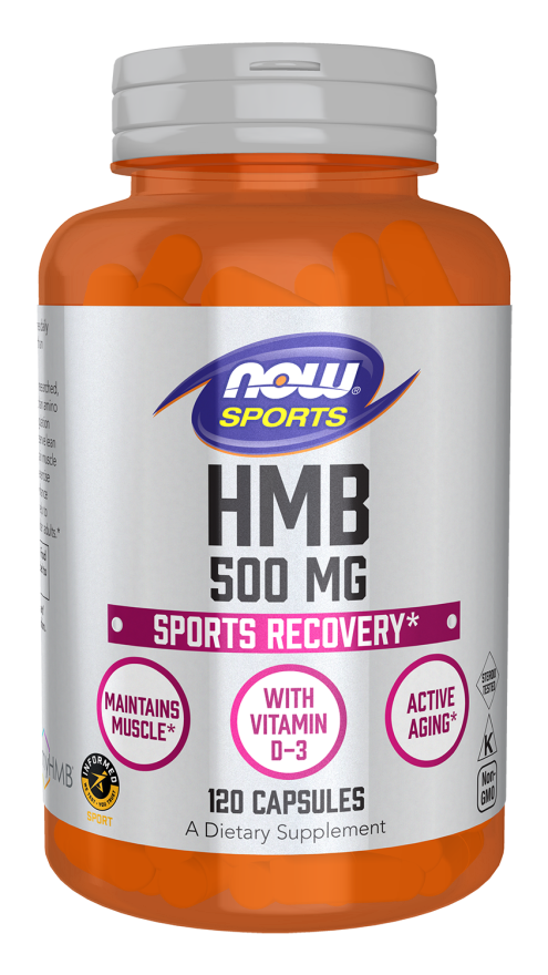 NOW HMB 500MG  120 VCAPS -2054