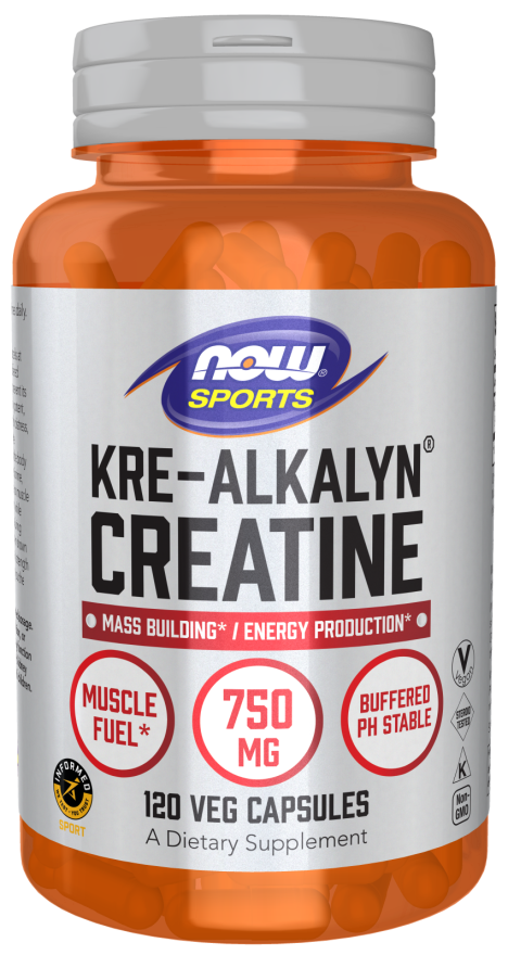 NOW Kre-Alkalyn(R) Creatine 750 mg  120 CAPS -2055