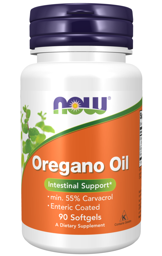 NOW OREGANO OIL ENTERIC 90 SGELS-4732
