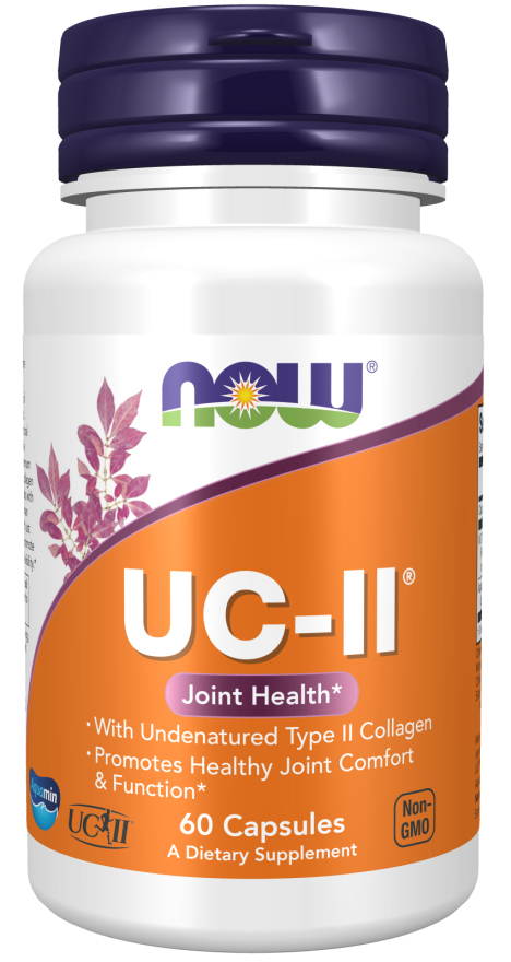 NOW UC-II TYPE II COLLAGEN 40MG  60 VCAPS-3134