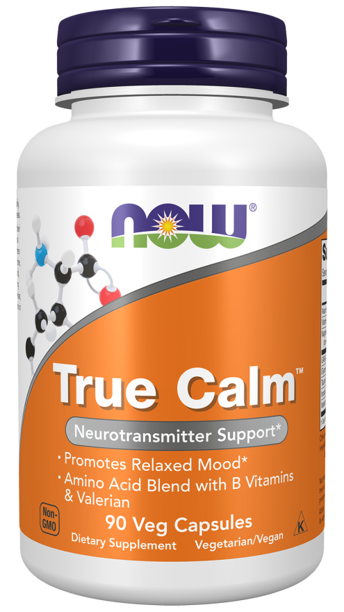 NOW TRUE CALM AMINO RELAXER   90 VCAPS-155