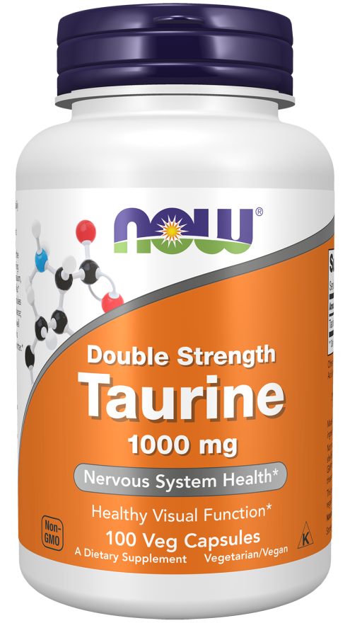NOW TAURINE 1000mg 100 VCAPS-142