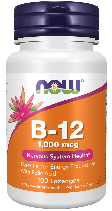 NOW VITAMIN B-12 1000mcg  100 LOZ-466