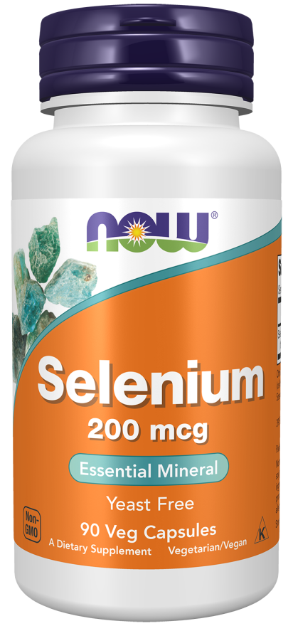 NOW SELENIUM 200mcg  90 VCAPS-1485
