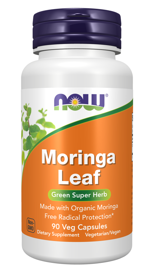 NOW MORINGA 400MG ORGANIC 90 VCAPS-4020