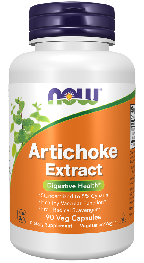 NOW ARTICHOKE EXTRACT 450MG  90 VCAPS-4592