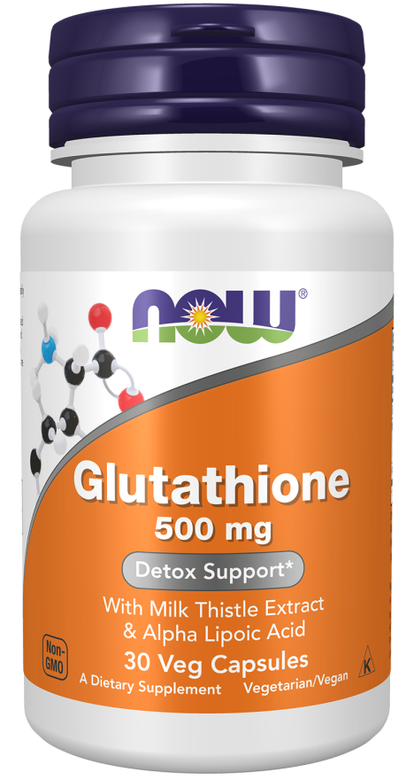NOW GLUTATHIONE 500mg 30 VCAPS-175