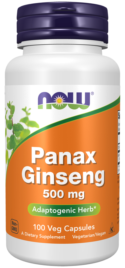 NOW PANAX GINSENG 500 mg  100 VCAPS-4012