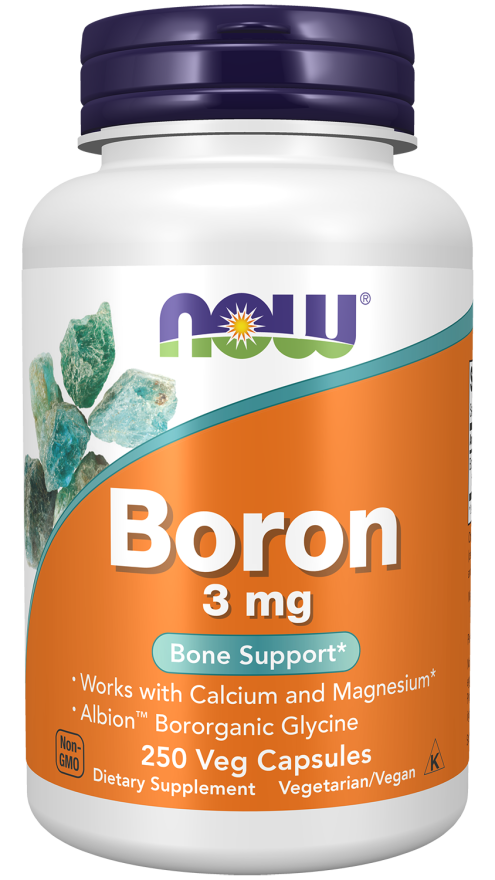 NOW BORON 3mg  250 VCAPS-1412