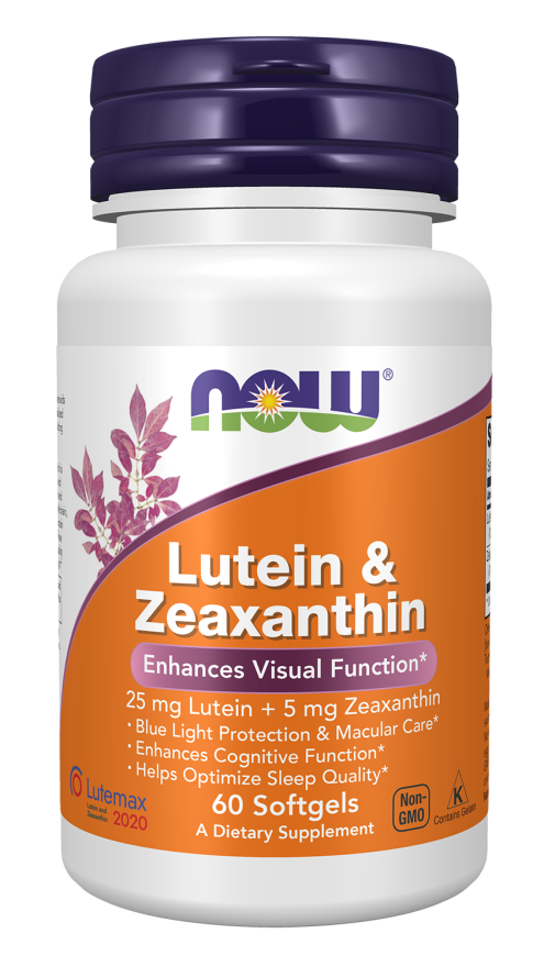 NOW LUTEIN & ZEAXANTHIN (LUTEMAX 2020)  60 SGELS-3064