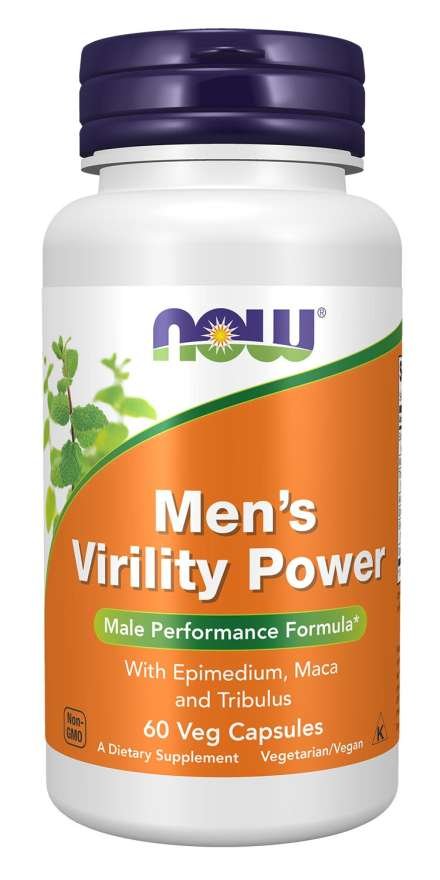 NOW MEN'S VIRILITY POWER 60 VCAPS-3328