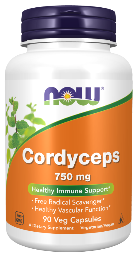 NOW CORDYCEPS 750MG  90 VCAPS-3005