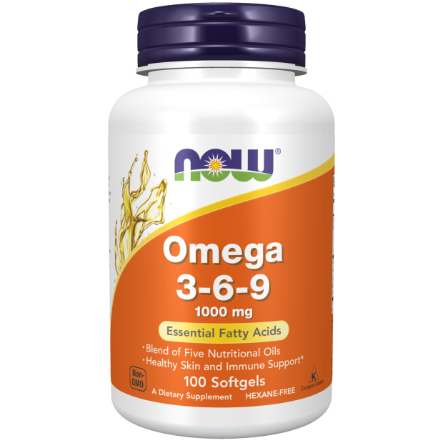 NOW OMEGA 3-6-9 1000MG  100 SGELS-1835