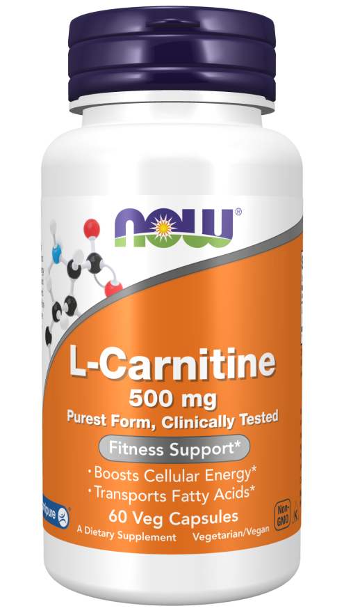 NOW CARNITINE 500mg 60 VCAPS-72