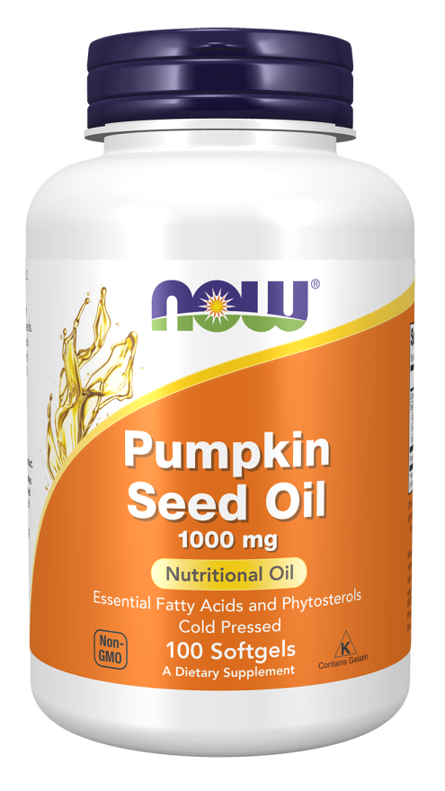 NOW PUMPKIN SEED OIL 1000mg  100 SGELS -1840