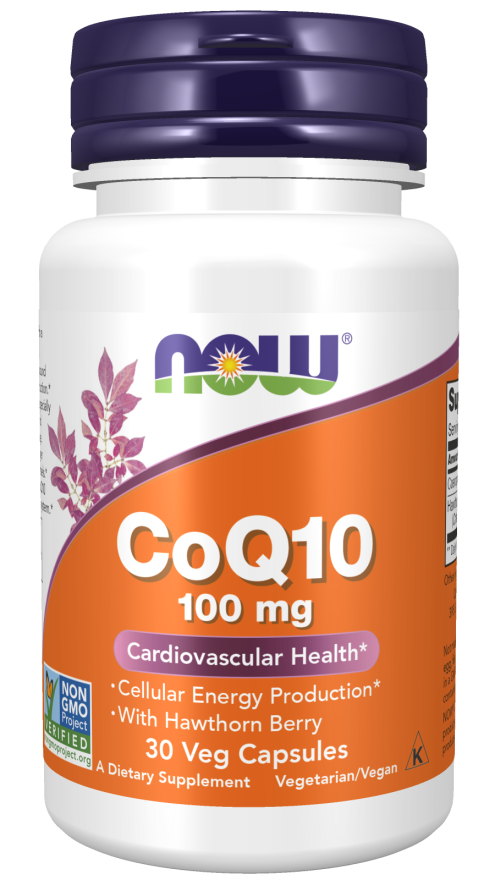 NOW CoQ10 100mg  30 VCAPS-3210