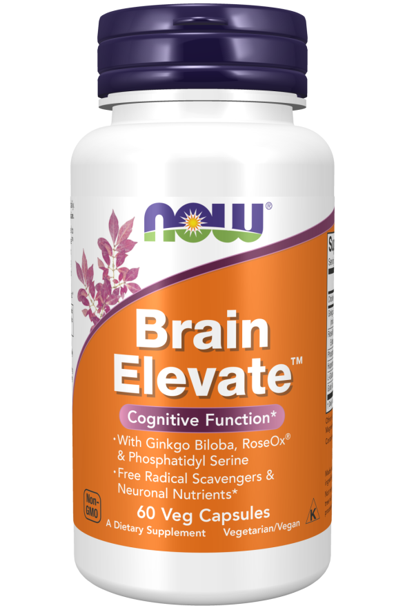 NOW BRAIN ELEVATE FORMULA  60 VCAPS-3303