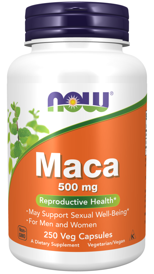 NOW MACA 500mg  250 VCAPS-4762
