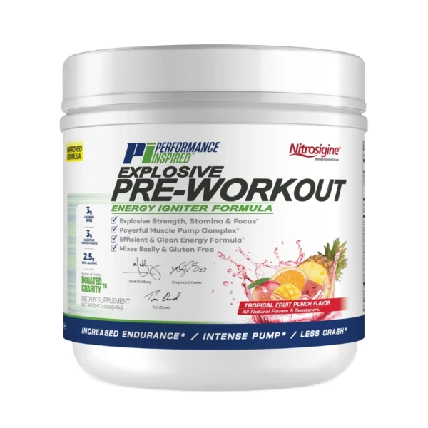 Performance Inspired | Explosive Pre-Workout | Dope Free | 32ser
