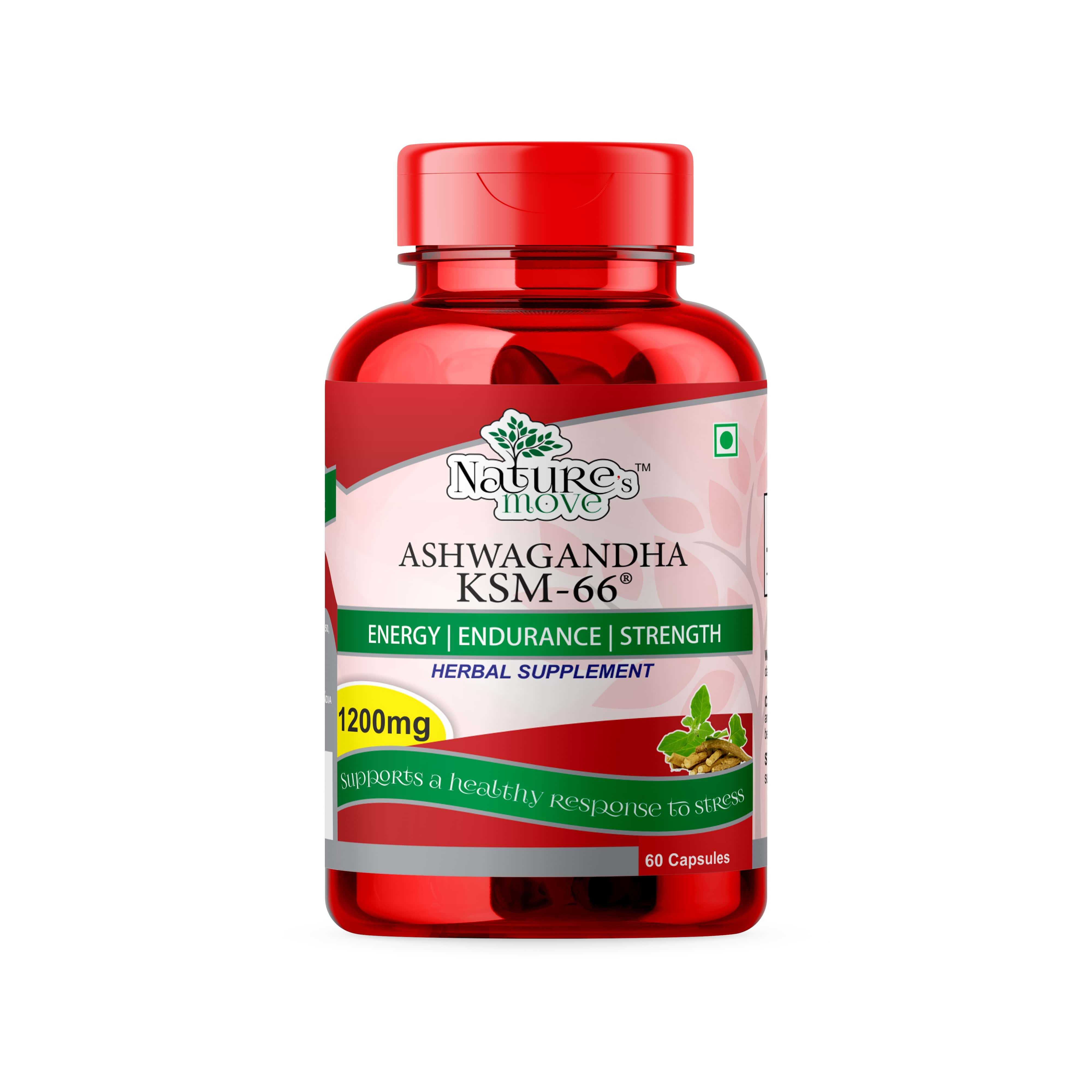  Ashwagandha KSM-66 1200mg 60CAP